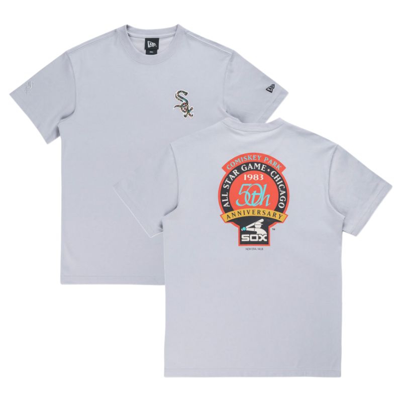 T-Shirt New Era Cap Chicago White Sox Floral Infill Original