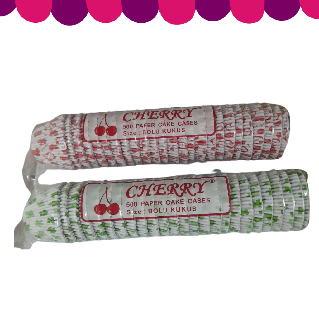 Cherry Cup Case Bolu Kukus 500 pcs