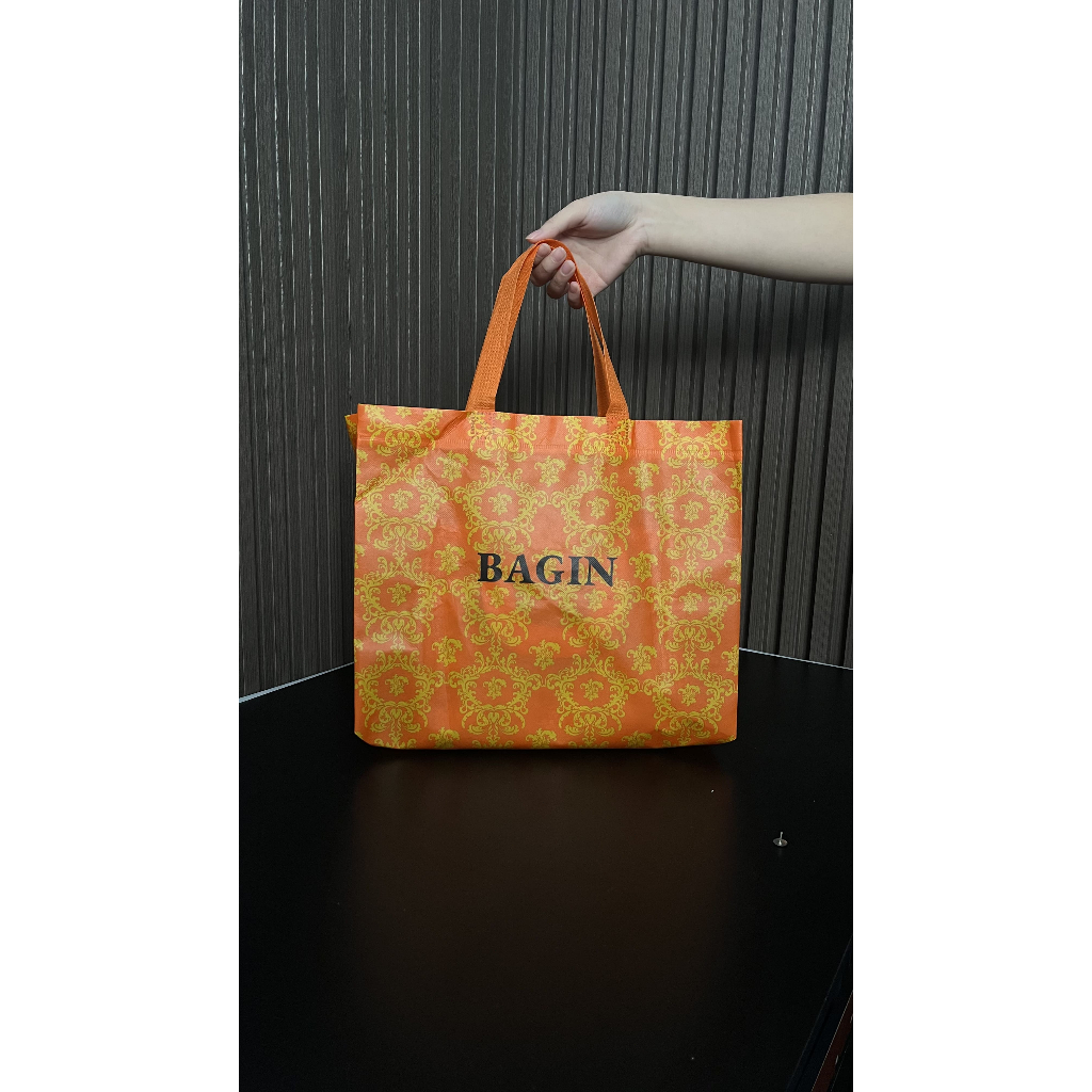 

[BAGIN] Paper Gift Bag [LD-orange] Medium