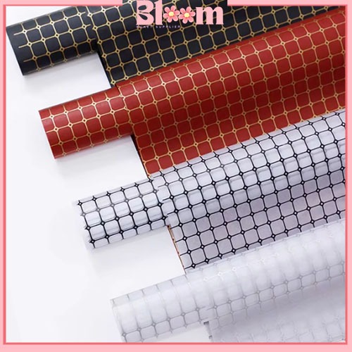 

20 Lembar Kertas Buket Bunga Cellophane Goldline Flower Wrapping Paper Kertas Kado KB6246