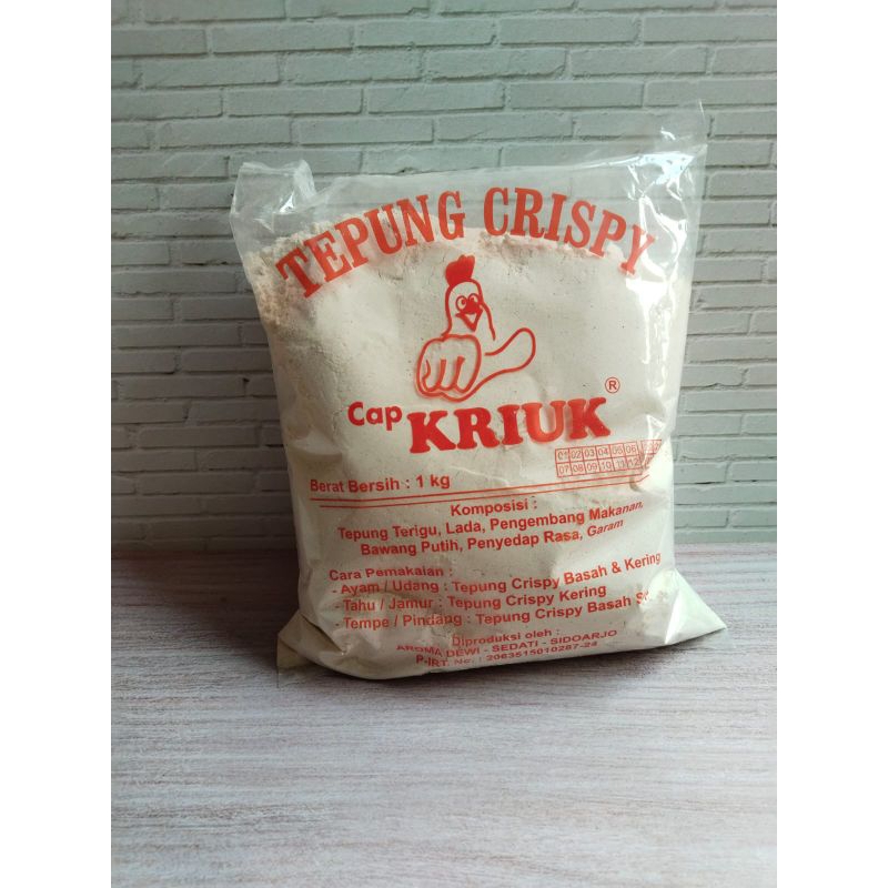 

tepung kriuk praktis cap jempol 1kg