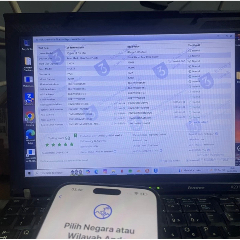 iphone 14 promax 256gb ex ibox lock