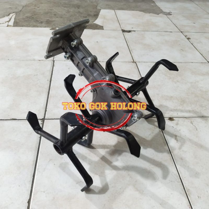 Mini Tiller Cultivator Type Cangkul Tanah Mesin Potong Rumput
