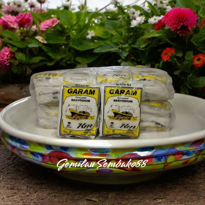 

10 PCS GARAM MASAK / GARAM DAPUR / GARAM BERYODIUM KM PRISMA 150 GRAM / GAREM