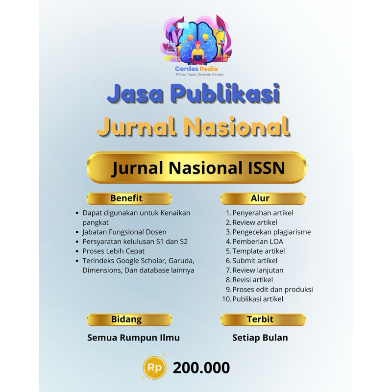 Jurnal publikasi Nasional