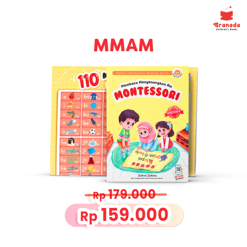 Buku Membaca Menyenangkan Ala Montessori