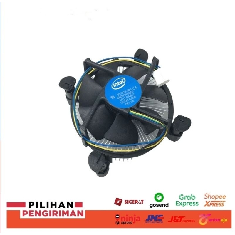 Fan Processor Intel LGA 1155 / 1150 / 1151 CPU Cooler