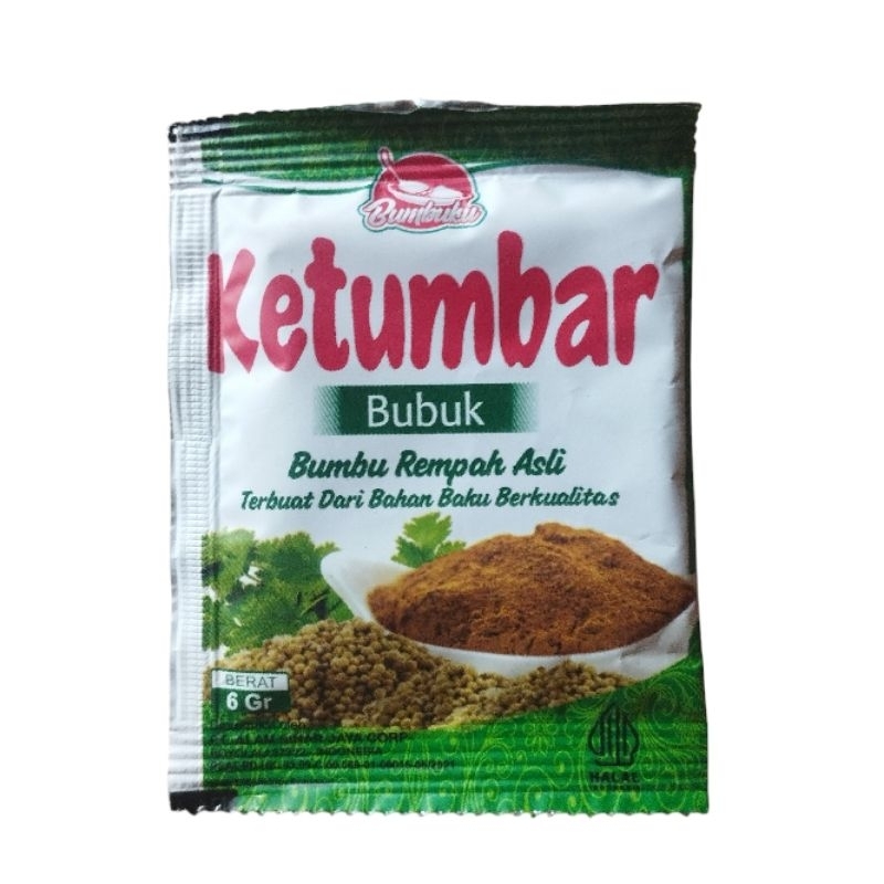 

Ketumbar Bubuk Bumbuku 6g – Bumbu Rempah Asli Berkualitas