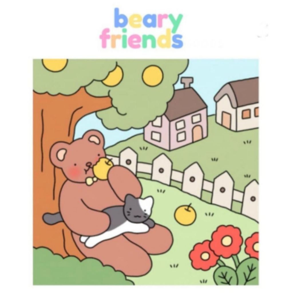 

Beary Friends Coloring Book