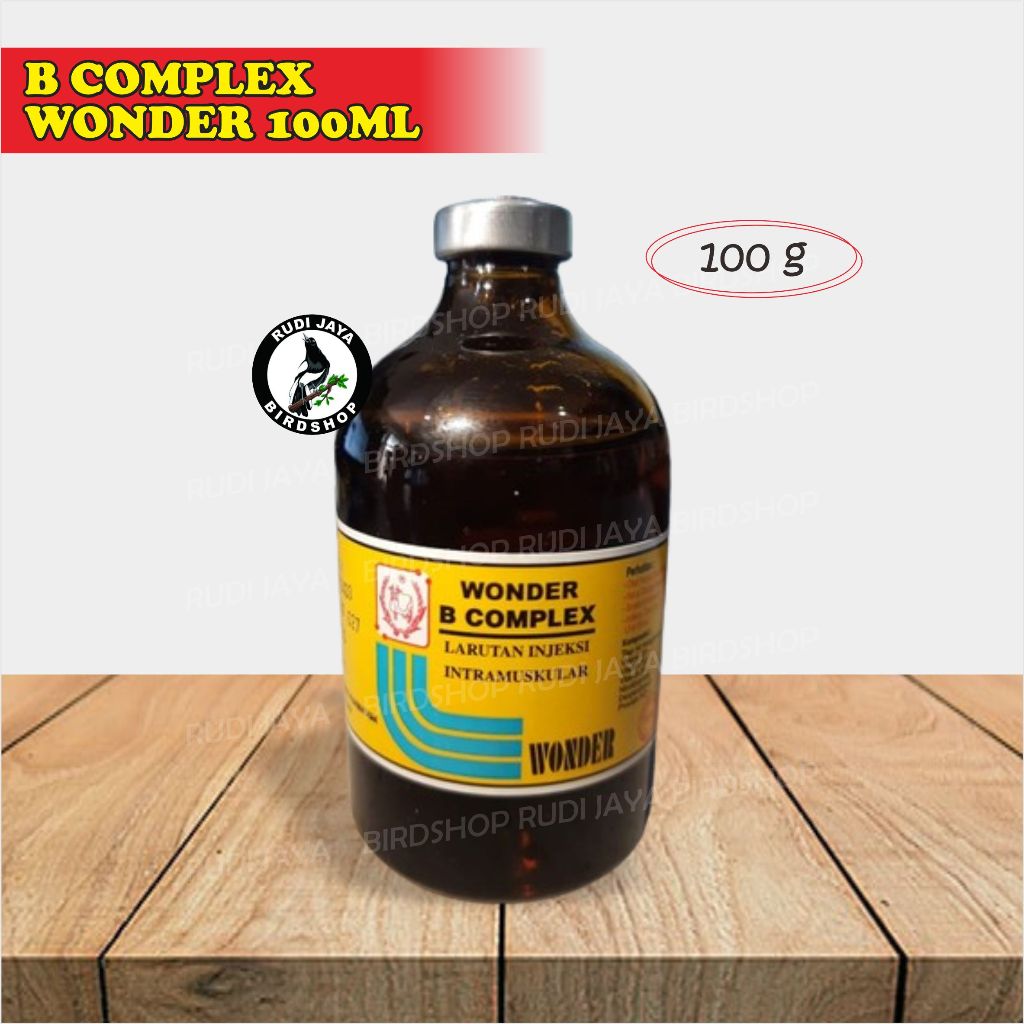 VITAMIN B COMPLEX WONDER B KOMPLEK KOMPLEKS SAPI KAMBING HEWAN TERNAK MEMENUHI KEBUTUHAN VITAMIN