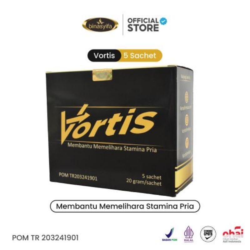 VORTIS Herbal Original dr. Yusuf Bachmid Stamina Pria Obat Kuat