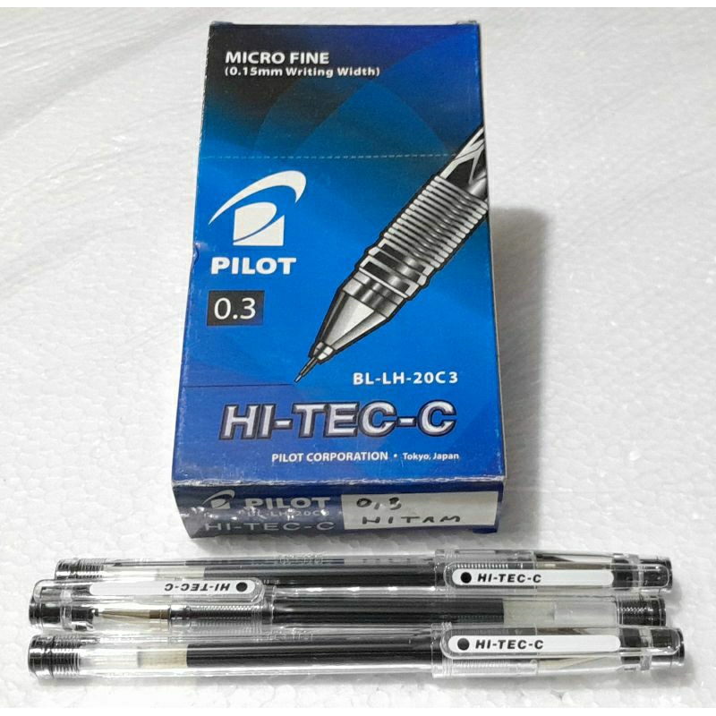 

Pena Gel Micro PILOT HI-TEC-C 0.3 (eceran)