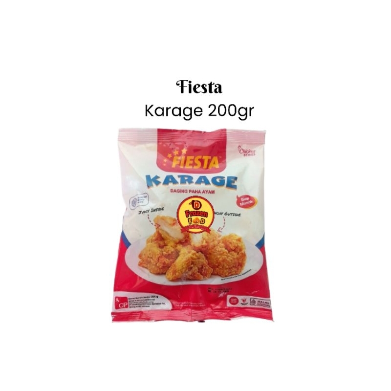 

Nugget Fiesta Karage 200gr | nuget | naget | ayam goreng krispi