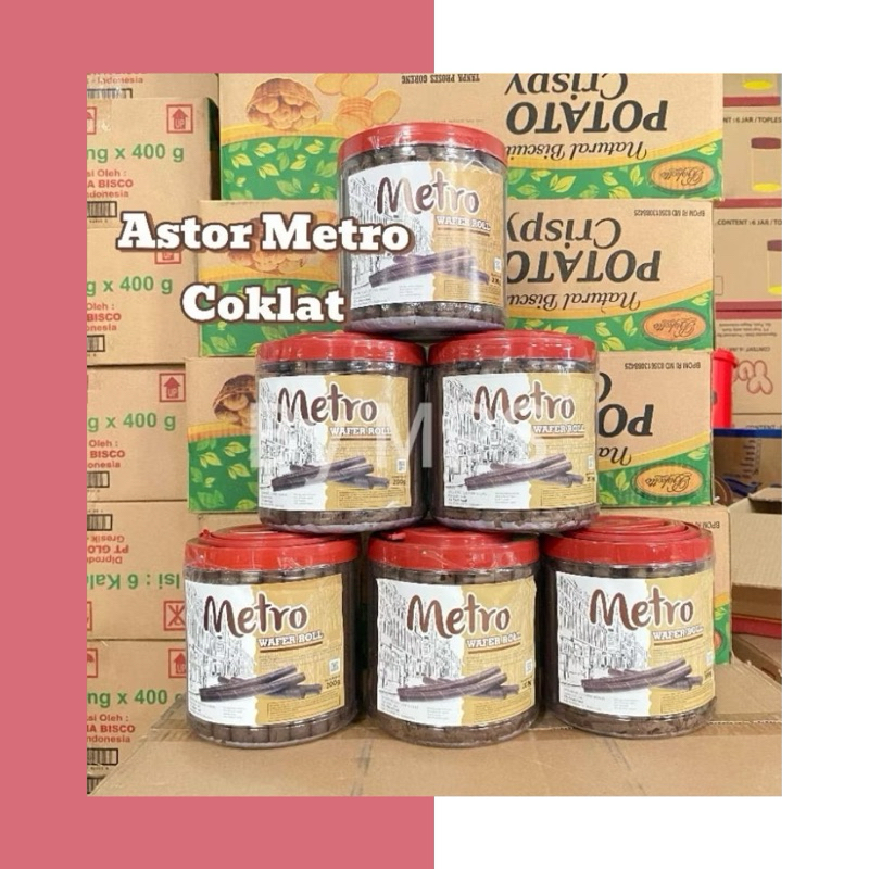 

Astor Metro Mini 1 Dus [Isi 6 Pcs] Astor Metro Coklat Jajan Lebaran Parcel Lebaran