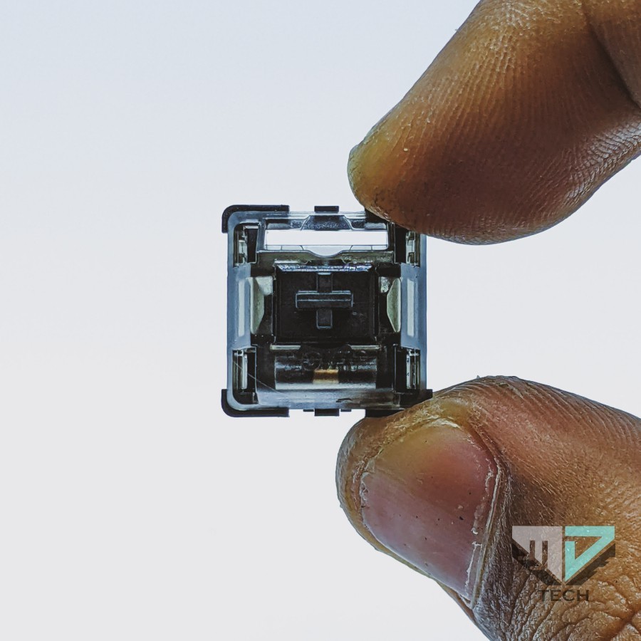 JWK / JWICK Ultimate Black Smokey Switch Linear 63.5g PCB Mount Thocky