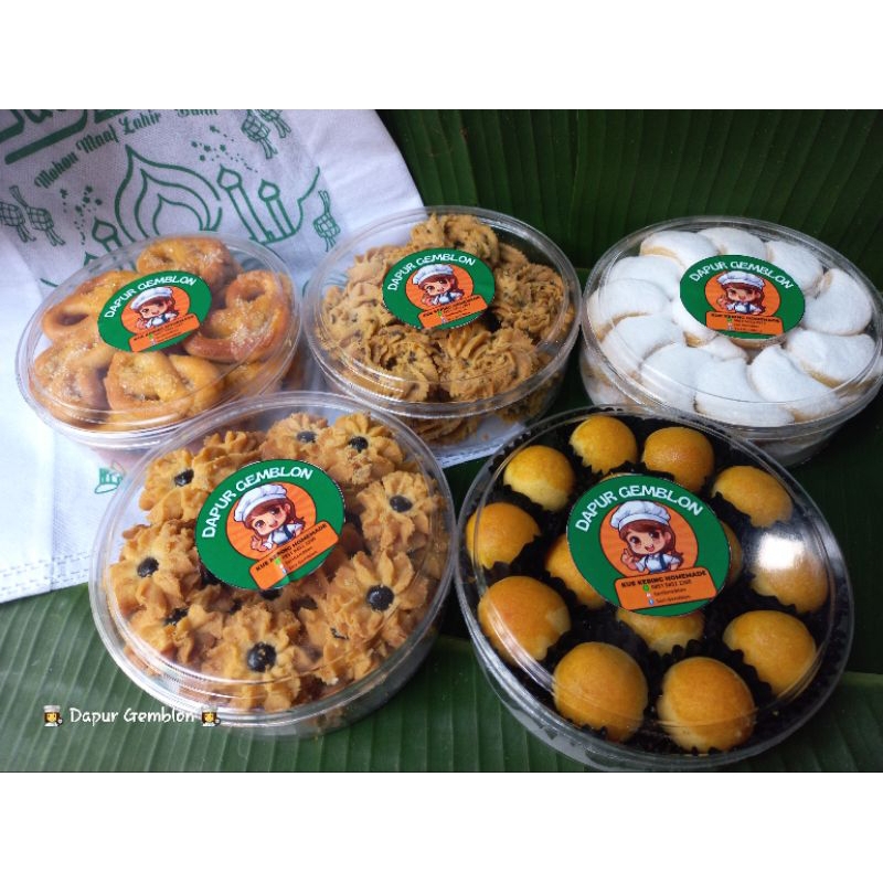 

paket kue kering 100k dpt 5 toples @250gram
