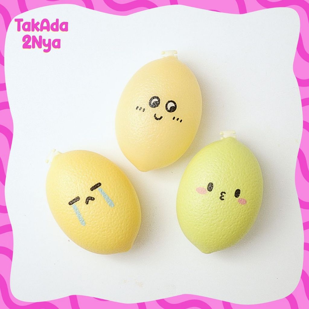 

Tip-X Tape Twingo Lemon TG-B3342 Correction Roll Penghapus Pulpen Ekspresi Bentuk Jeruk Kuning Hijau