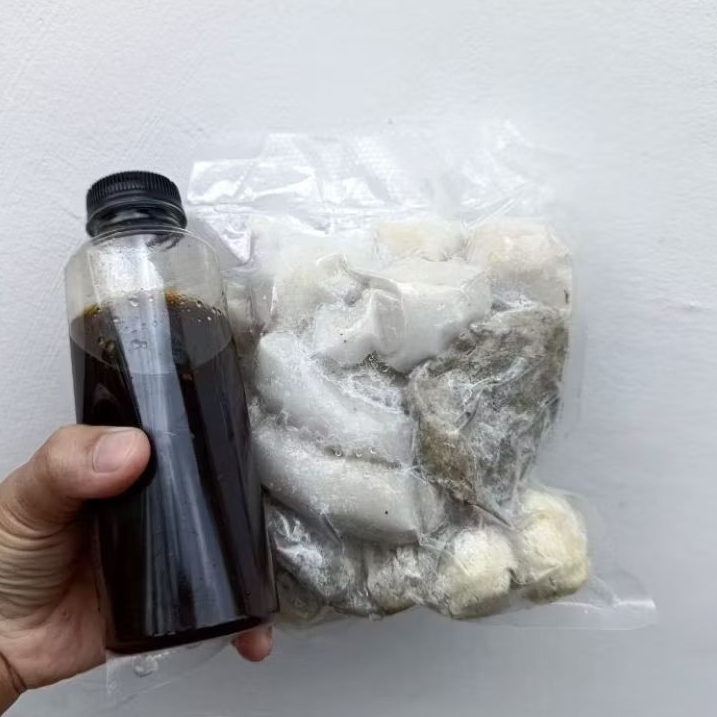 

Pempek Palembang Asli Empek Empek 25pcs Mix Campur FREE Cuko
