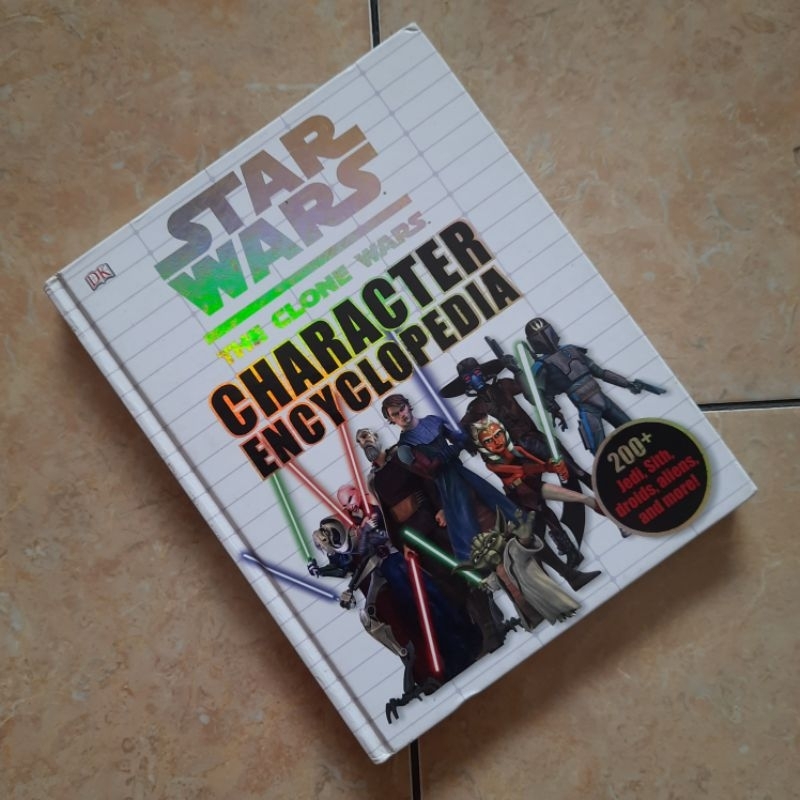Buku Bahasa Inggris Star Wars The Clone Wars Character Encyclopedia Hardcover Kolpri