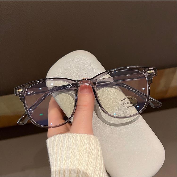 BESTPROMO COD Kacamata Anti Cahaya Biru Transparent Frame Kacamata Optik Anti Radiasi Komputer