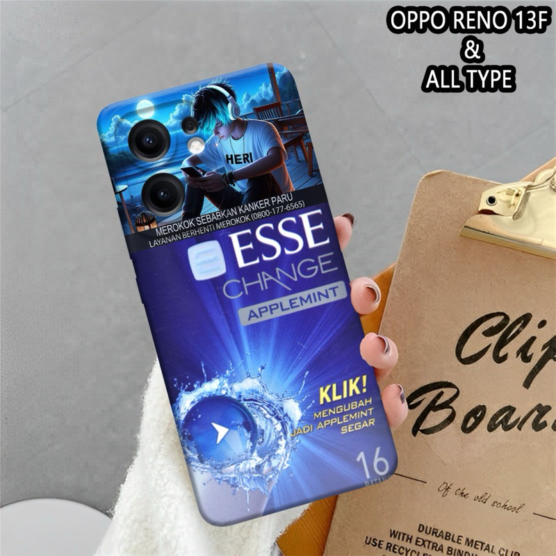 (FA-01) OPPO RENO 13F TERBARU Silicon Procamera Case New Silicon - Cassing HP - Soft Case Anti Slip 