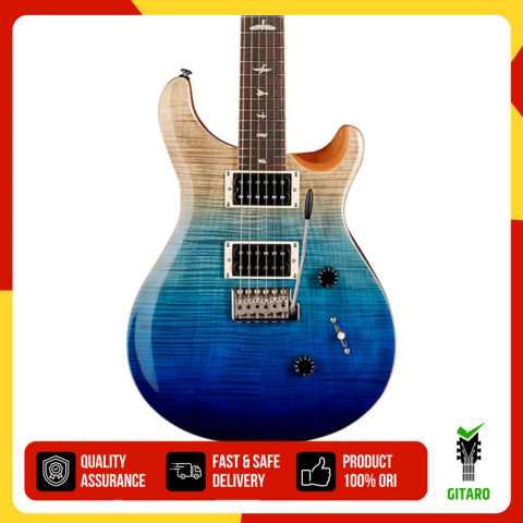 Gitar PRS SE CE Custom 24 in CU44BF Blue Fade Limited Edition Rosewood Fretboard