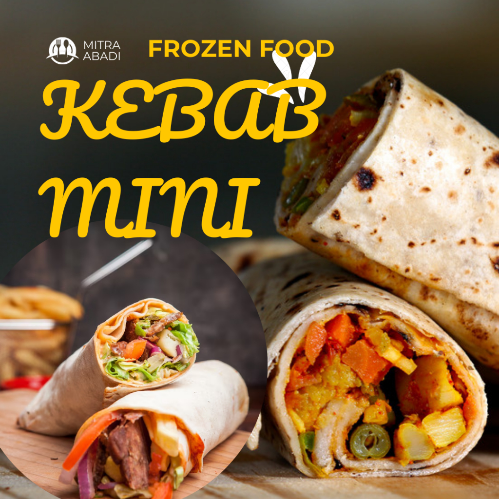 

KEBAB MINI PREMIUM (UKURAN REGULER) FROZEN HOMEMADE ISI 20 PCS FULL DAGING