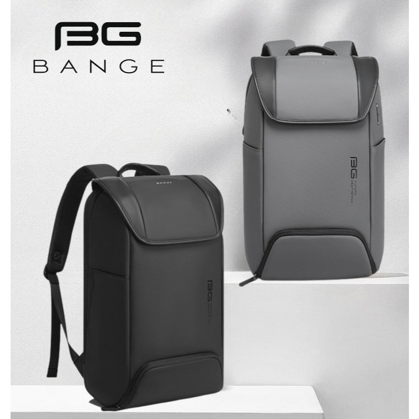 Bange USB TSA Lock business backpack tas ransel pria wanita anti maling 7276 jo eg