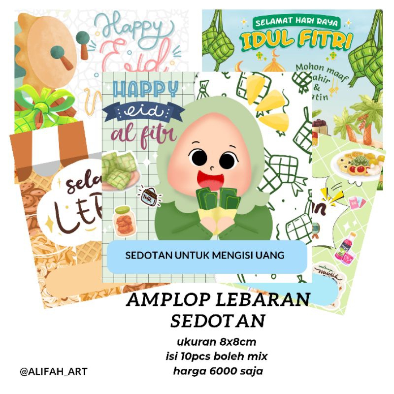 

Amplop Lebaran ISI 10PCS