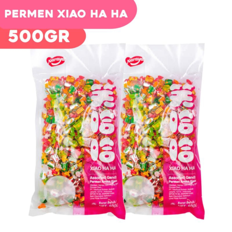 

Xiao HaHa 500gr Permen Aneka Rasa Promo Exp Lama