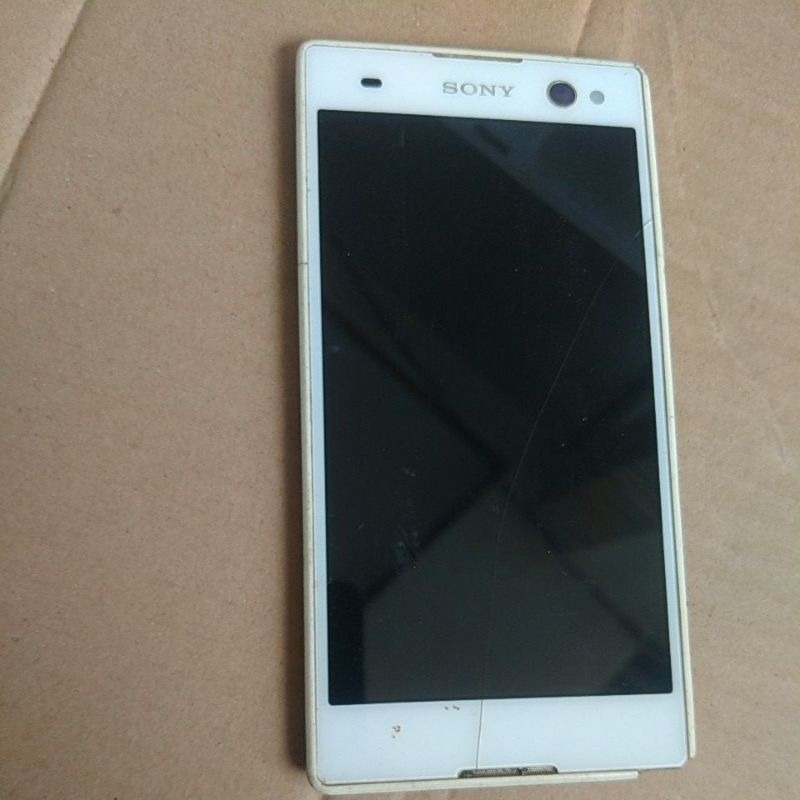 Lcd Tc Retak Hp Sony Xperia C3 ORI cabutan normal