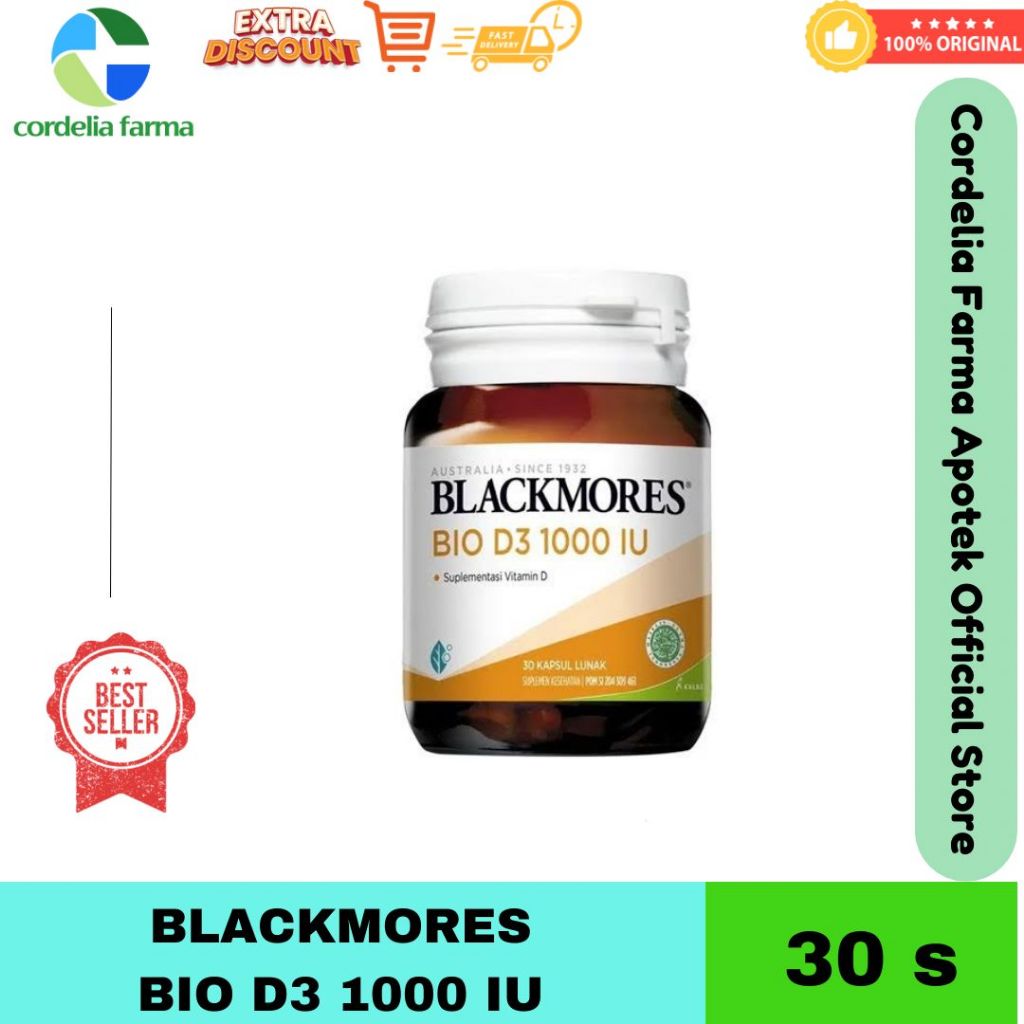 Blackmores Bio D3 1000 IU