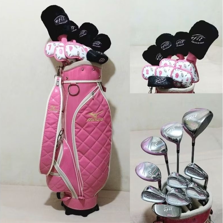 Stick golf stik fullset ladies Mizuno Efil original cocok untuk latihan pemula