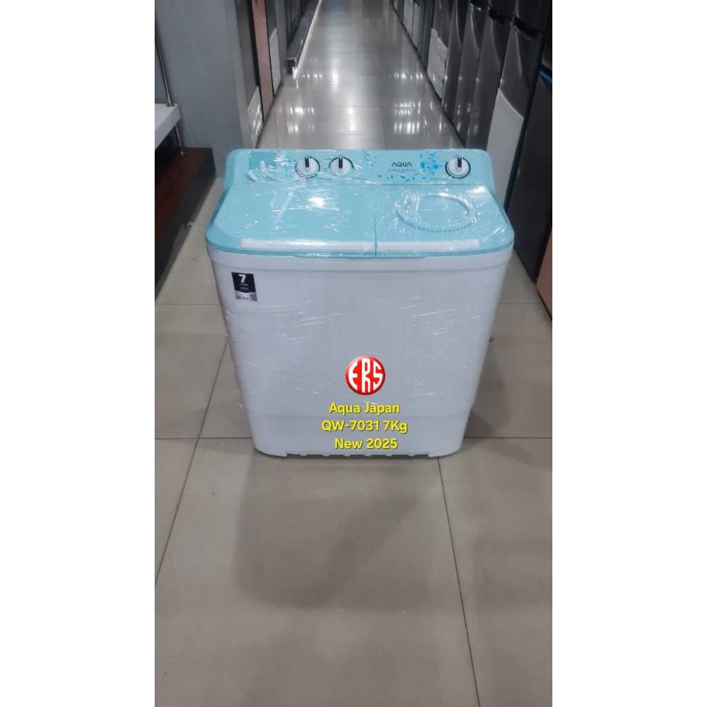 AQUA JAPAN MESIN CUCI 7 KG NEW QW-7031HT - QW 7031HT