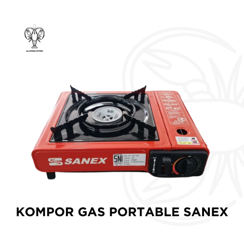 [SANEX] Kompor Portable Sanex SN-883 2 in 1 Gas Kaleng & LPG | Kompor Gas Portable Sanex TERMURAH