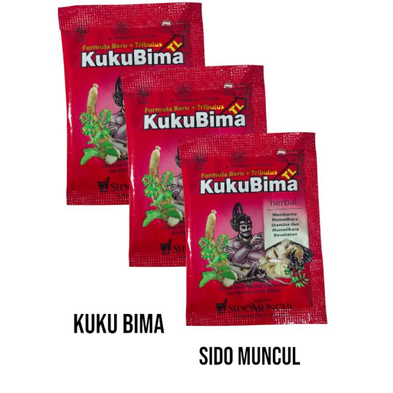 

kuku bima Sido muncul isi 10 sachet