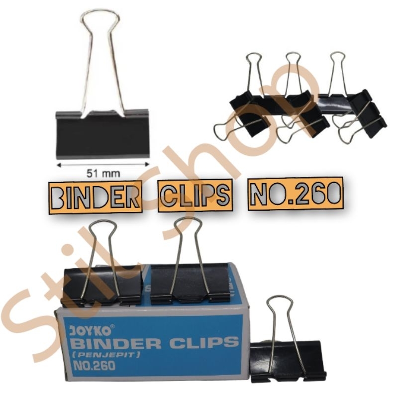 

BINDER CLIP JOYKO no.200