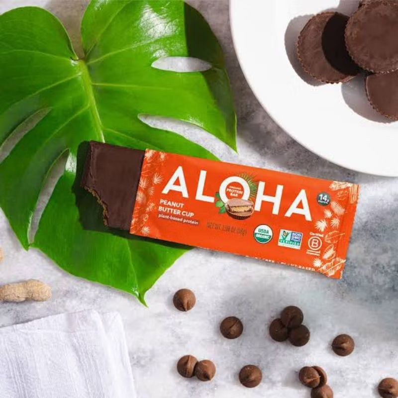 

ALOHA ORGANIC PROTEIN BARS PEANUT BUTER CUP