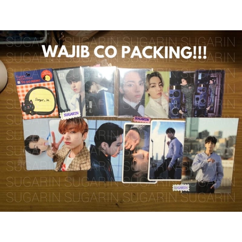 [READY STOCK] OFFICIAL PHOTOCARD PC MPC JUNGKOOK/JEON JUNGKOOK/JJK BTS BE RPC PROOF DARK&WILD FESTA 