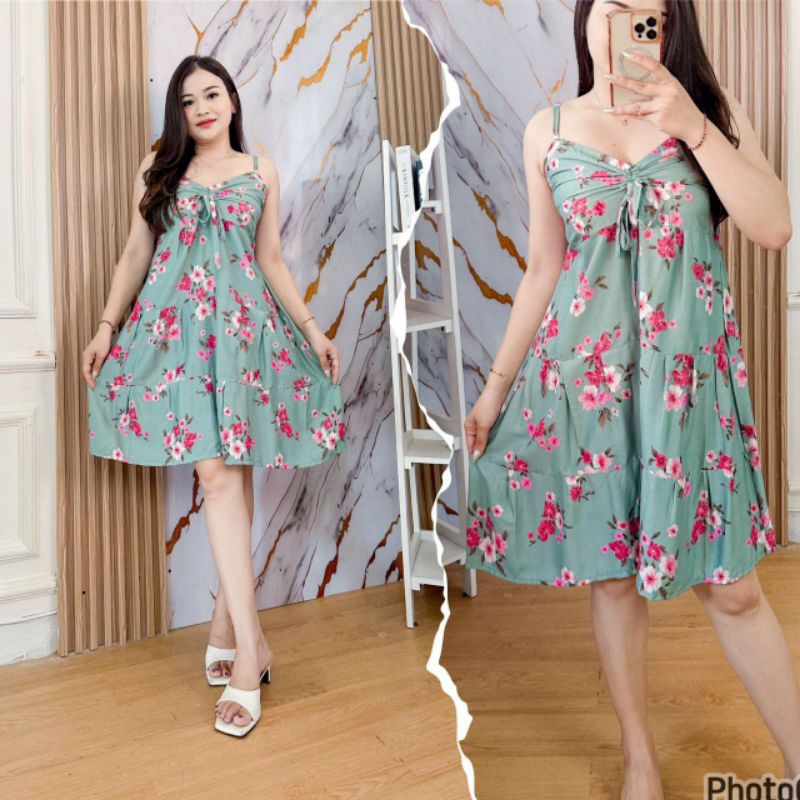 Daster rayon bali denise / daster solehot / baju dinas istri / homedress