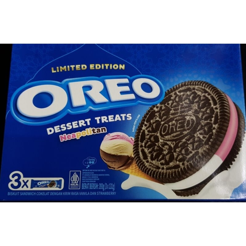 

Oreo Neapolitan limited edition