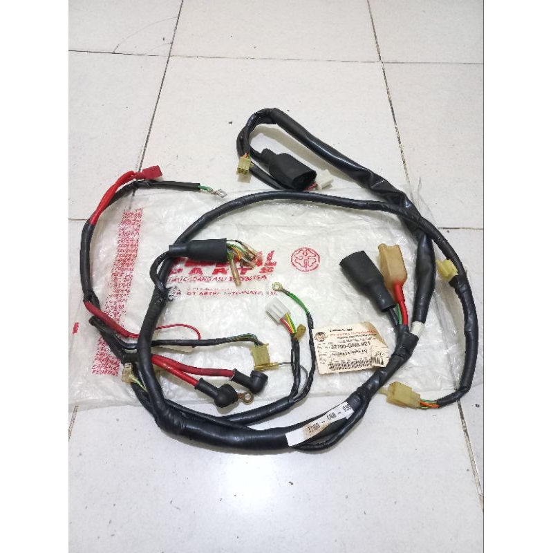 Kabel Body Harness Honda ASTREA STAR PRIMA ELECTRIC DAUBLE STARTER Asli Original