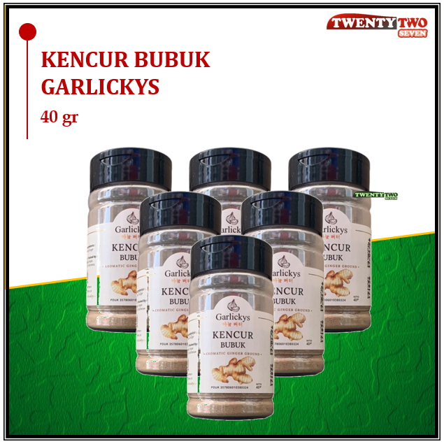 

Garlickys Bumbu Dasar Dapur Masak Bubuk Herbs & Spices PRemium Kencur/ Kencur Bubuk 40gr