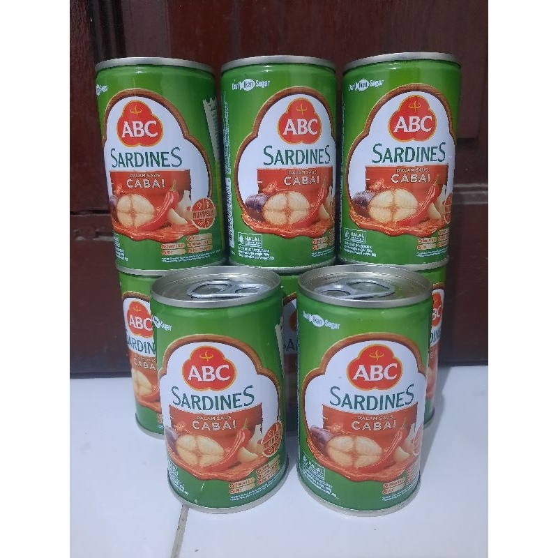 

ABC Sarden Saus Cabai 155gr