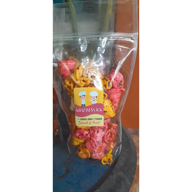 

Kerupuk sanggul Pedas