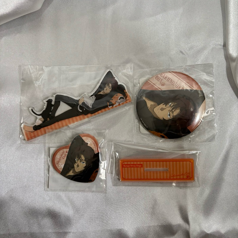 Oda Sakunosuke Odasaku Acrylic Standee Badge Heart Badge Can Badge Pin Badge Neko Kuji