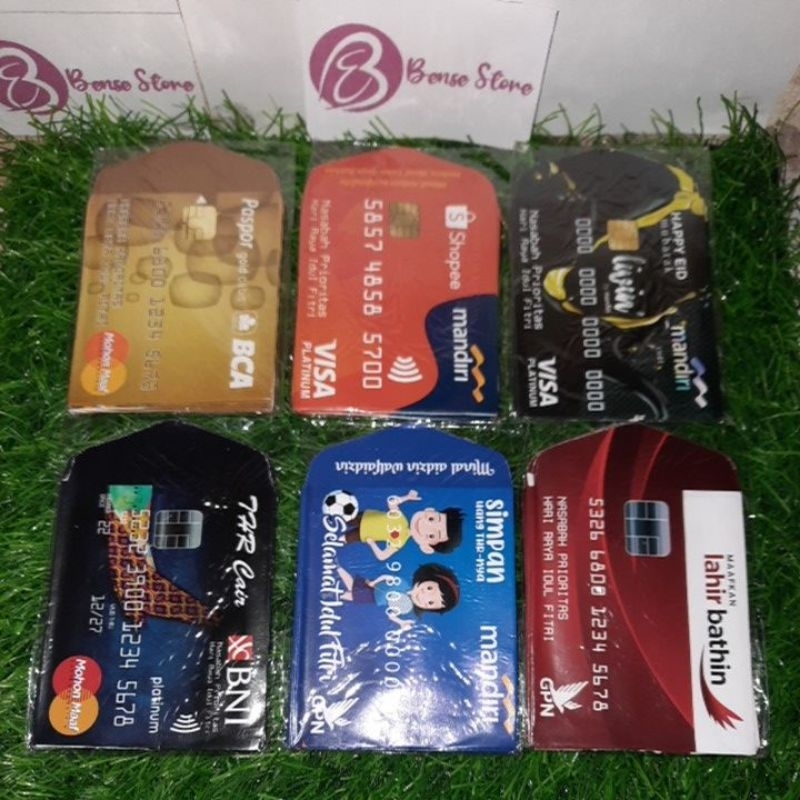 

Amplop Lebaran THR Idul Fitri isi 10 pcs Tema ATM