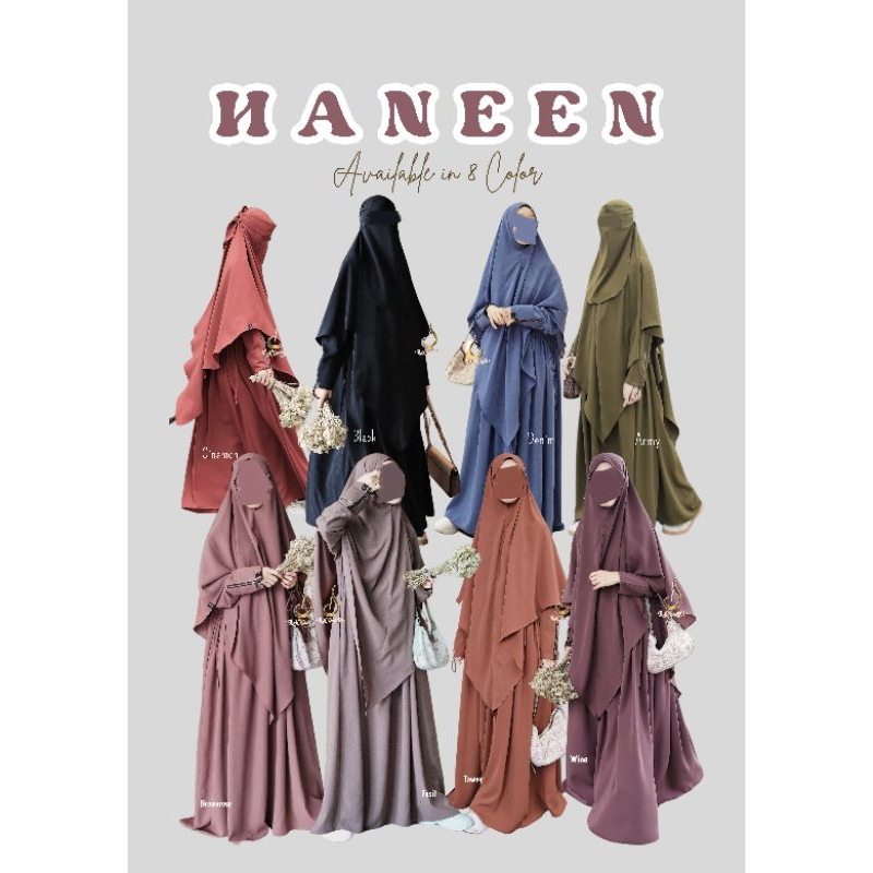 Gamis set syar'i|Gamis hanen by LA|Gamis BUSUI|Gamis jumbo