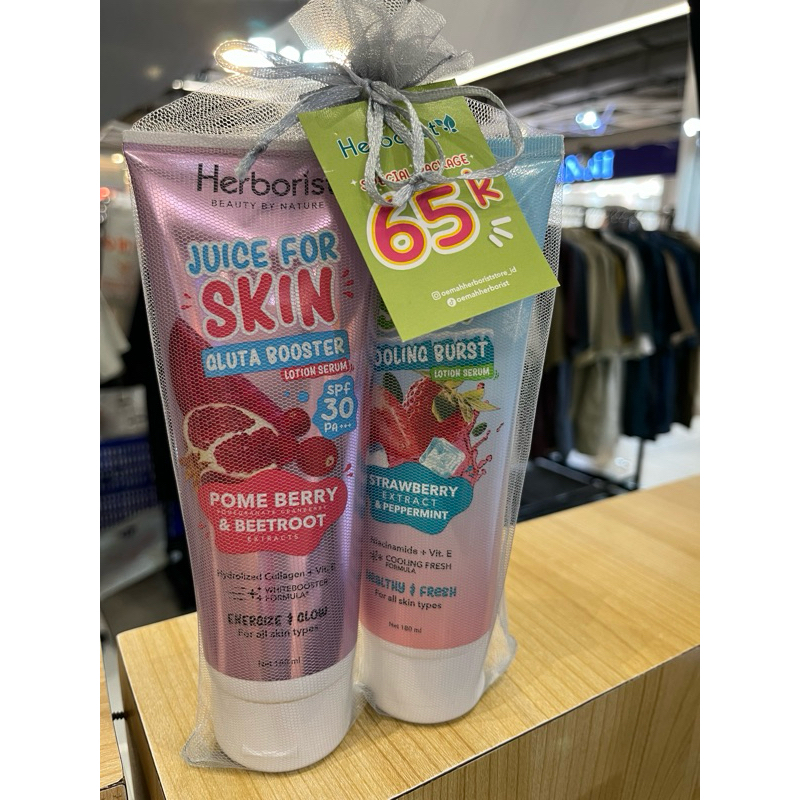 

paket pome berry + cooling bursh strwbery