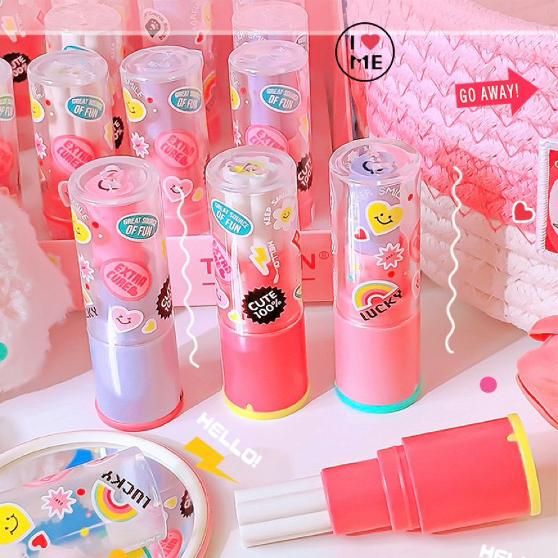 

AJS Peraut pensil 2 in 1/ serutan/rawutan/rautan lipstik/stasioner/peraut pensil anak/peraut penghapus pensil/souvinier ulang tahun/ rautan PR7